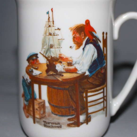 Norman Rockwell Classics Porcelain Mug | For A Good Boy | Norman Rockwell Museum - Picture 2 of 13